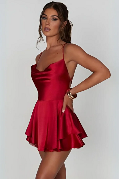 Juno Satin Dress