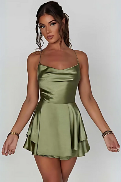 Juno Satin Dress