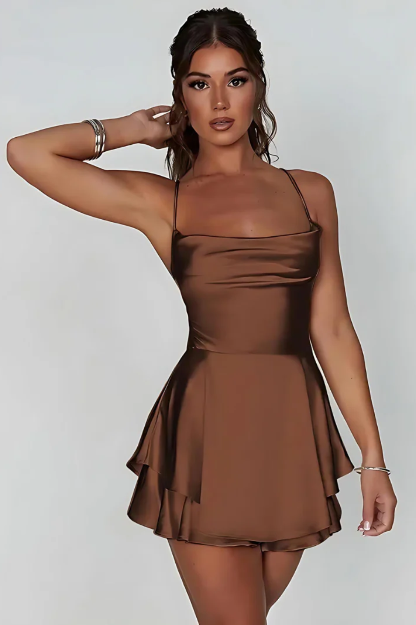 Juno Satin Dress